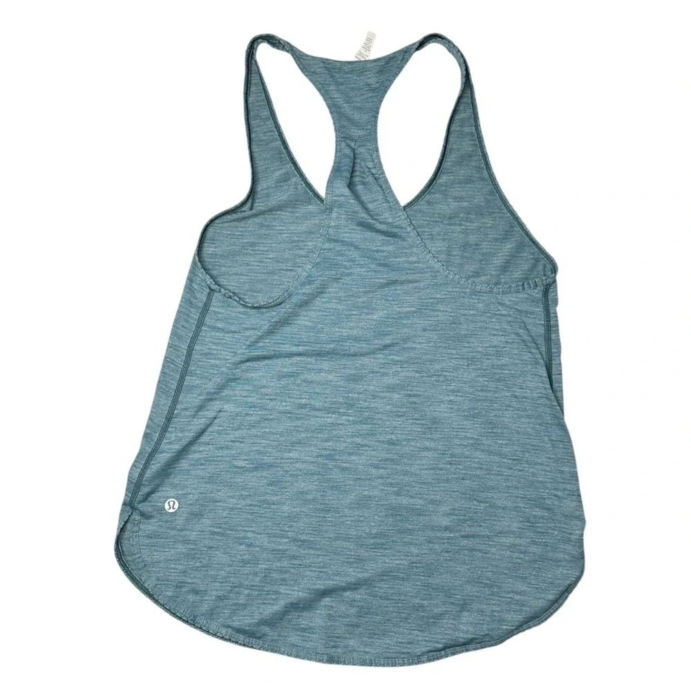 lululemon athletica Teal Racerback Tank Top